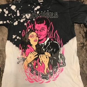 Broken Promises Graphic Tee Youth size small